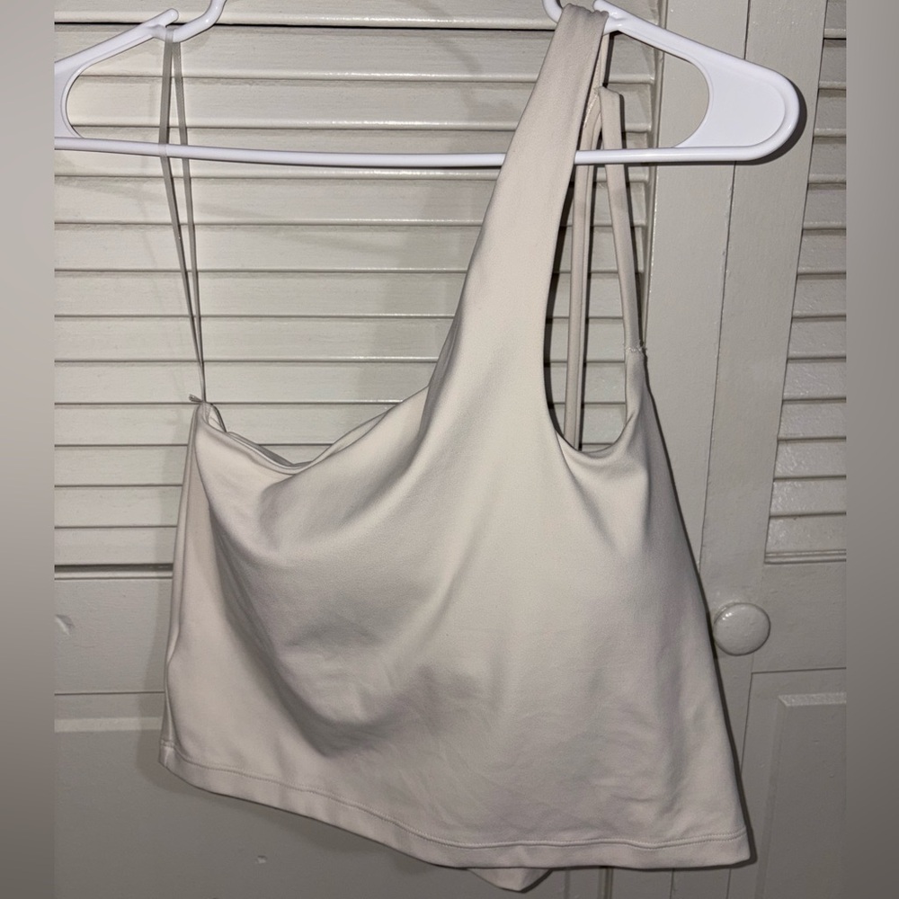 Athleta transcend asym crop bra
